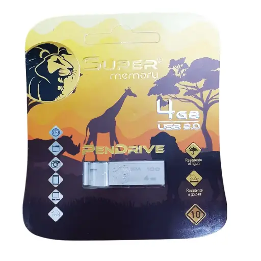 [ALM-007] USB 4GB SUPERMEMORY
